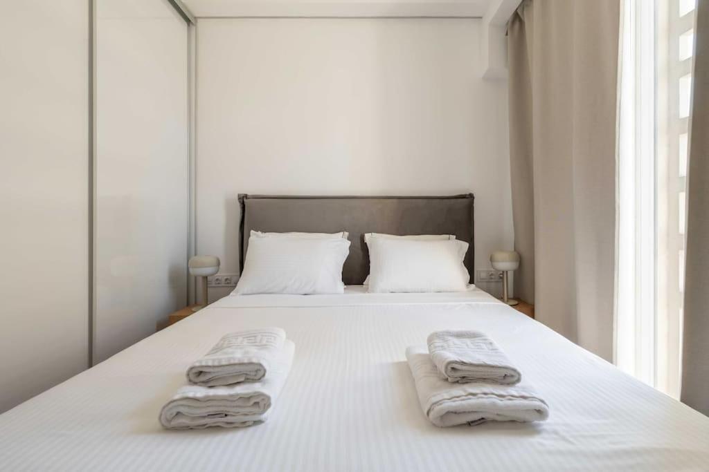 Bright & Airy 2Bd Apt Close To National Garden Athens Luaran gambar