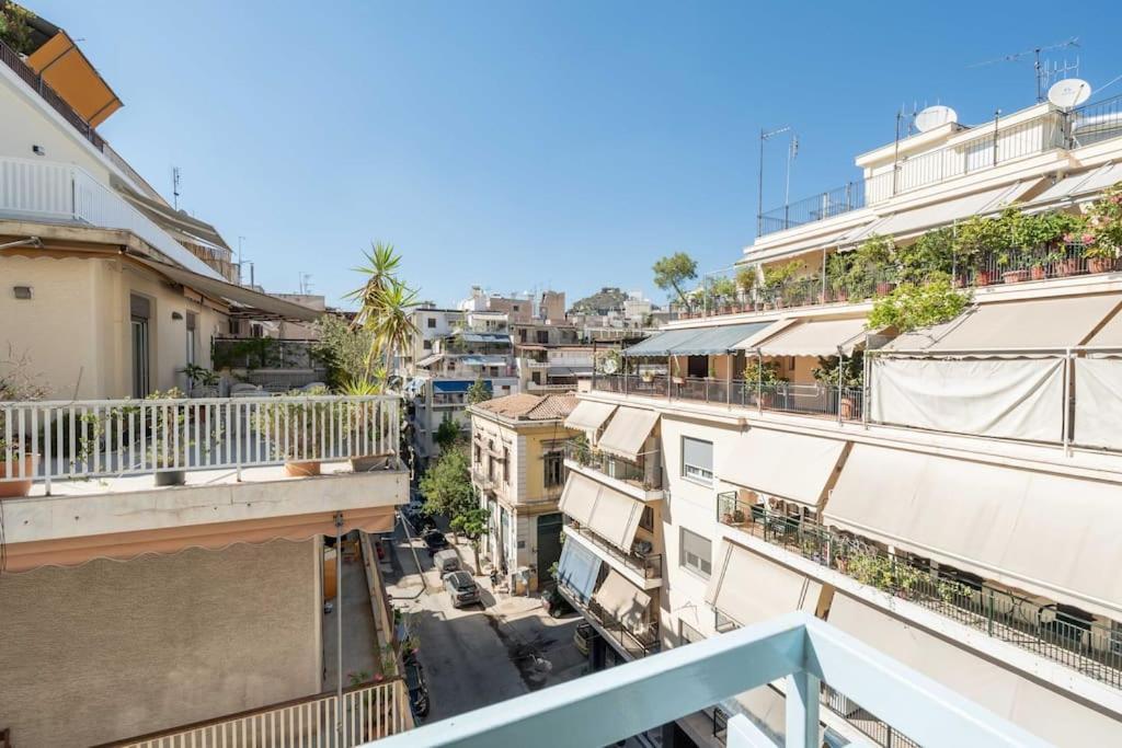 Bright & Airy 2Bd Apt Close To National Garden Athens Luaran gambar